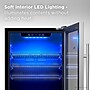 TCL See-Through Door Glass Door Refrigerator, 4.24 Cu. Ft., Stainless Steel (TRV132FAS)~#|#~E6A41504-E9D0-497F-953974E04F79EADC_sc7