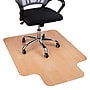 Mind Reader Hard Floor Chair Mat with Lip, 36" x 48'', Brown PVC (WDOFFCMAT-BRN)~#|#~E6A6BE00-D783-4596-96C8726322381111_sc7