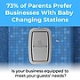 Koala Kare Baby Changing Station, Vertical Mount, Stainless Steel (KB311-SSWM)~#|#~E6AC438C-EB49-4B6A-B3B61912C2286377_sc7