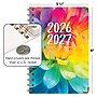 2026-2027 Excello Brands 5" x 8" Academic Weekly & Monthly Planner, Paperboard Cover, Rainbow Petals (RAY27-58-41)~#|#~E6AF543F-314A-4EF5-ACBB953FD09BF803_sc7