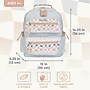 Bentgo Kids School Backpack, Medium, Checker Gradient (BGBKPAKV2-CHK)~#|#~E6B8CA71-2BAD-42EC-BCF157122410D45E_sc7