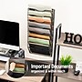 Mind Reader Front Loading Letter Tray, Black (WIREM8-BLK)~#|#~E6C03A64-ADAB-4781-AD1BB0292CC08B64_sc7