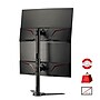 SIIG Freestanding Adjustable Vertical Dual Monitor Stand, Up to  32", Black (CE-MT3F11-S1)~#|#~E6C4ABB5-6A98-4EDA-8E49A620898FC126_sc7