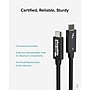 Plugable 6.56' USB C Power Cable, Black (TBT4-40G2M)~#|#~E6C55E25-0428-4B7B-80452732532F8F09_sc7