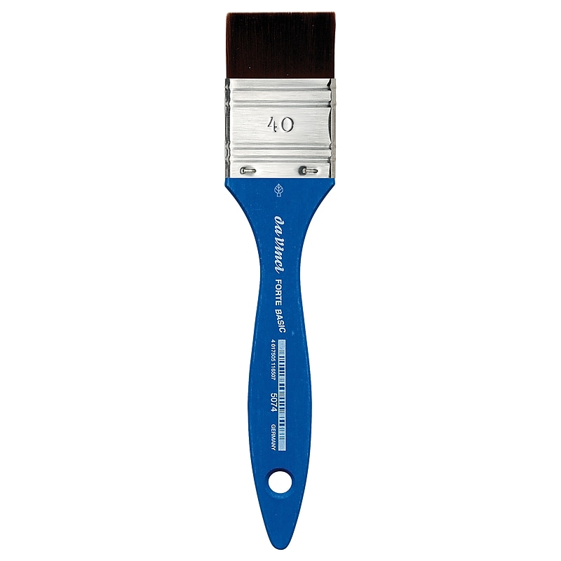 da Vinci FORTE Basic Acrylic Synthetic Bristle, Flat Brush (DVXVA507440) image 1