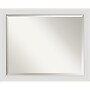 Amanti Art Flair Soft White Narrow Frame Wall Mirror, 26" x 32" (A42674960928)~#|#~E6CF4F3A-98FF-4554-8AD90263A5021069_sc7