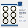 Avery Laser/Inkjet Circle Multipurpose Labels, 3" Dia., White, 60/Pack (S00-ETM)~#|#~E6CF62B8-EB37-41FB-989EB8670611F87D_sc7