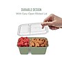 bentgo Prep Glitter Garden Snack Containers, Basil Glitter, 8 oz., 10/Pack (BGPRSNK-BL)~#|#~E6D4935C-CE65-411F-A87F716236058267_sc7