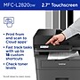 Brother MFC-L2820DW Compact Wireless Black & White Printer, All-In-One, Print, Scan, Copy, Fax, Refresh Subscription Ready~#|#~E6D6D18A-6634-4A45-8DE9933247C39255_sc7