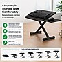 Uncaged Ergonomics KT3 Adjustable Height Keyboard Stand with Mouse Platform for Counters and Workstations, Black~#|#~E6DCD466-FAED-4E21-94D1720DEAEFA154_sc7