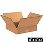 15" x 15" x 3" Shipping Boxes, 32 ECT, Brown, 25/Bundle (15153)~#|#~sp102932661_sc7