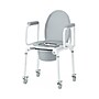 Medline Bedside Commode, Drop Arms, Back Bar, Aluminum Frame, 300 lb. Capacity (G1-506DWX1)~#|#~E6E3CEE5-CE49-44A4-9A0BB2AD78FB2E5C_sc7