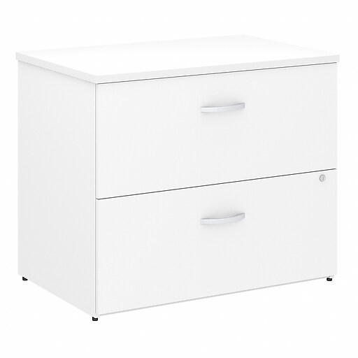 Bush Business Furniture Studio C Lateral File White