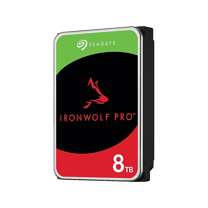 Seagate IronWolf Pro 8TB 3.5" SATA III Internal Hard Drive (ST8000NT001) image 1
