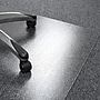 Floortex Valuemat Plus Chair Mat, 30" x 48", Designed for Low-Pile Carpet, Clear Polycarbonate (FC117520ER)~#|#~E6F06D97-DC84-4D5C-87FD2A5A670DF181_sc7