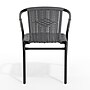 Flash Furniture Gray Rattan Indoor-Outdoor Restaurant Stack Chair (TLH-037-GY-GG)~#|#~E6F1E563-E24F-440F-BCBC8FC746BE480C_sc7