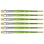da Vinci FIT Oil and Acrylic Synthetic Bristle, Flat Brush, 6/Pack (DVXVA37912-6)~#|#~E6F3917E-436B-4BF7-BB928B2A98FFF90C_sc7