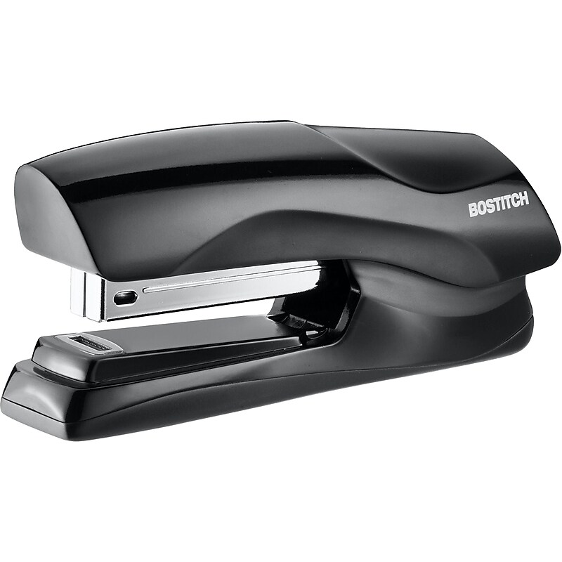 Bostitch Flat Clinch Handheld Stapler, 40-Sheet Capacity, Gloss Black (B275R-BLK) image 1