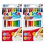 CARIOCA Creatip Washable Kids Markers, Medium Tip, Assorted Colors, 10/Pack, 2/Bundle (CRA44001-2)~#|#~E707CC2F-D004-45DC-8D726C8753F6B67E_sc7