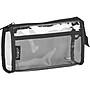 Allegro Basics PVC Clutch, Clear/Black (A004302HA)~#|#~E70A3F6D-5914-4F26-AF551A3AFFF42EFF_sc7