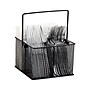 Mind Reader Metal Caddy Countertop Utensil Organizer, Black, 2/Pack (2MESHBASK)~#|#~E717EC3C-B3C4-4534-980CA02C47046DDC_sc7