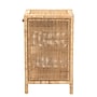 bali & pari Bella 18.3"W x 18.3"D Natural Rattan Nightstand, Natural (226-13095-HiT)~#|#~E71C4F86-E97D-4D04-9422E162F0283B0F_sc7