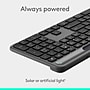 Logitech Signature Slim Solar+ Wireless Bluetooth Keyboard, Graphite (920-013755)~#|#~E720B681-A081-49A9-970D4AD03DD09271_sc7