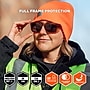Ergodyne Skullerz SIXTEN-AFASPM Anti-Fog Safety Glasses, Bronze Lens (58241)~#|#~E7218C63-0C02-44EF-B33CBA6CEFF298A9_sc7
