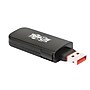 Tripp Lite USB-A Port Blockers with Reusable Key, Black, 4/Pack (U2BLOCK-A-KEY)~#|#~E7233AE9-D0AF-49F4-A2D9F203A93AE18C_sc7