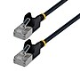 StarTech 0.5 ft. Ultra-Slim Cat6A Ethernet Cable, 34AWG, Black, 10/Pack (6ASTP34BKS6IN10PK)~#|#~E7241C81-D75D-41E2-BA51C1E2575728F4_sc7