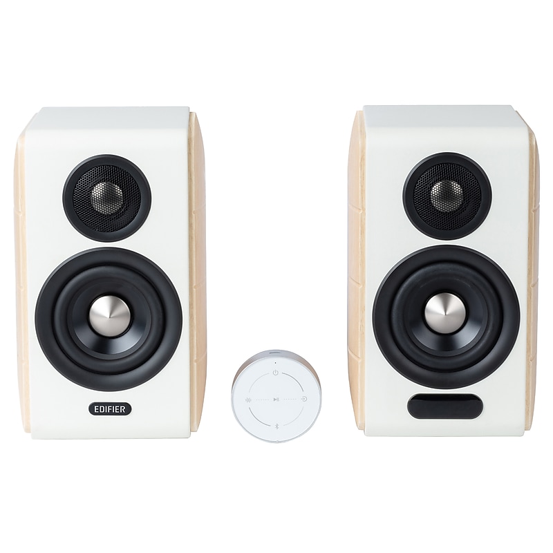 Edifier 88-Watt Continuous-Power Amplified Bluetooth Hi-Fi 2.0 Bookshelf Speaker System, 2-Count (S880DB MKII) image 1