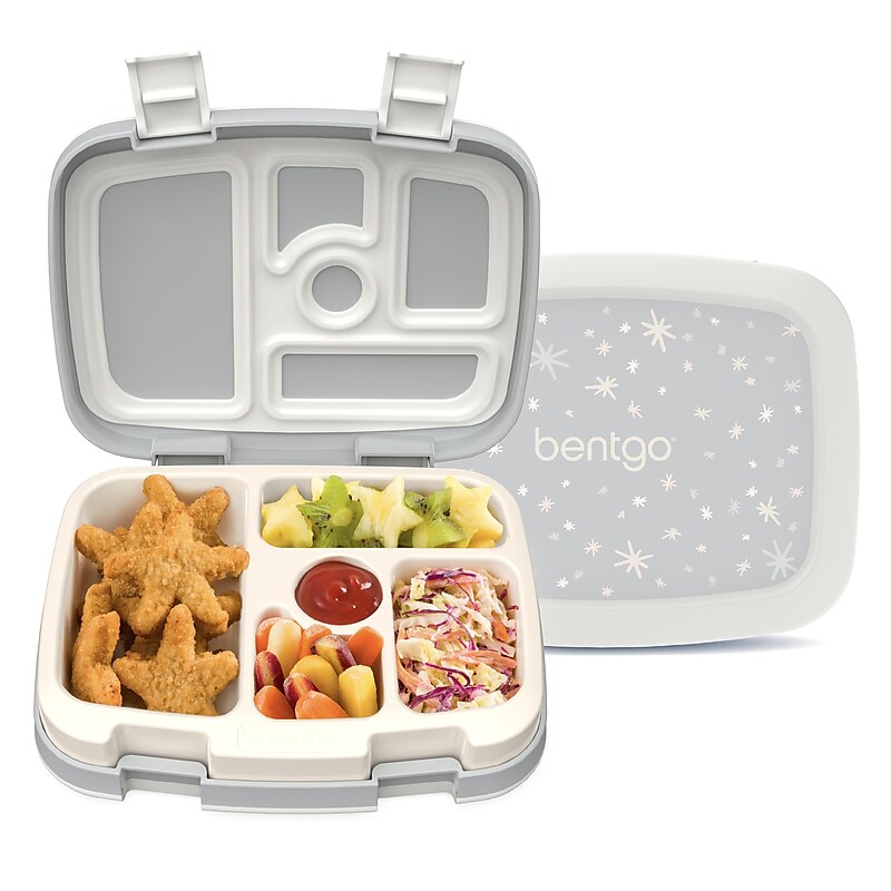 bentgo Whimsy & Wonder Kids Bento Box, 5-Compartment, Starry Sprinkle, 19.2 oz. (BGKDPT-STR) image 1