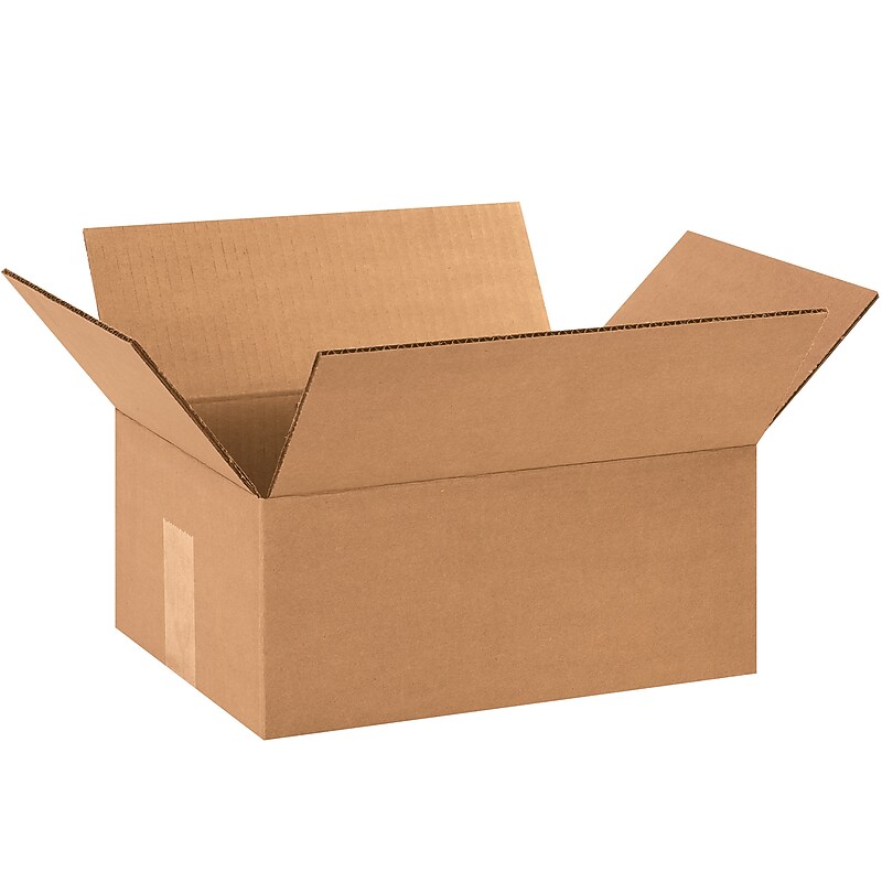 12" x 9" x 5" Shipping Boxes, 32 ECT, 25/Bundle (1295) image 1