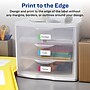 Avery Durable Removable Rectangle Multipurpose Labels, 1" x 2-5/8", White, 400/Pack (94201)~#|#~E72D87A6-2760-4950-A460BC6754DE1086_sc7
