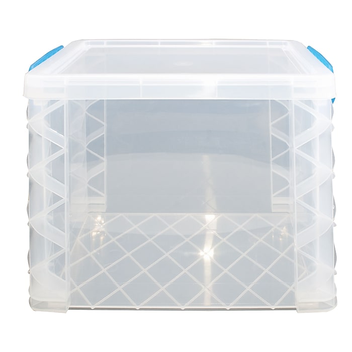 Advantus Super Stacker File Box, Letter Size, Clear (36872) | Staples