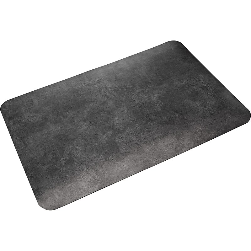 Crown Mats Workers-Delight Slate Anti-Fatigue Mat, 36" x 60", Dark Gray (WX 1235DG) image 1