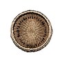 Household Essentials Woven Basket in Handwoven Cattail and Paper Fibers with Pattern, Natural/Black, 2/Set (HHML-6707)~#|#~E730ACAC-55B8-41A2-98275FDADD9112D6_sc7