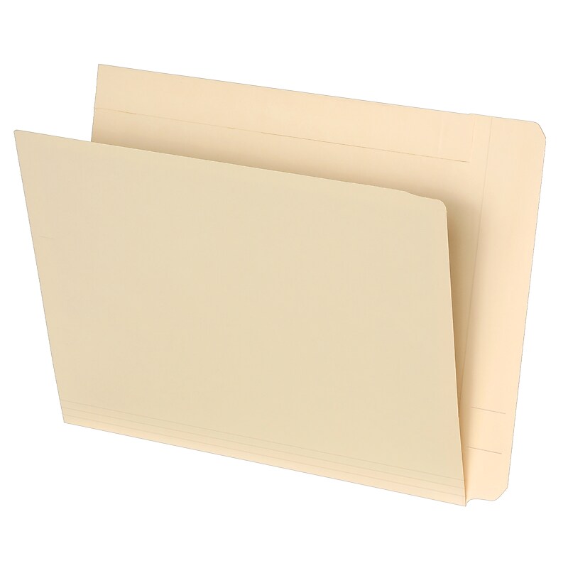 Pendaflex File Folder, Straight Cut, Letter Size, Manila, 100/Box (16640) image 1