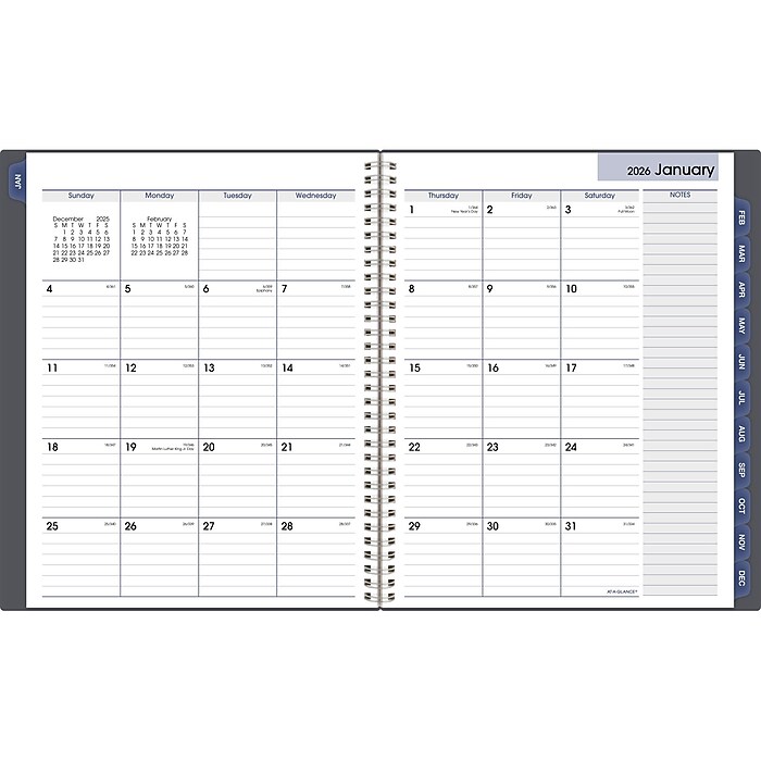 2026 AT-A-GLANCE DayMinder 8.5