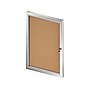 Azar Enclosed Cork Bulletin Board, Gray/Silver Frame, 2.48" x 1.92" (300223)~#|#~E73AC251-25D8-4D8D-A3FBA2B6A2970C2F_sc7