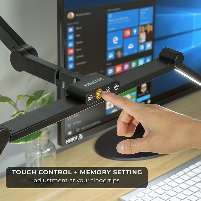 Mount-It! LED Desk Lamp, 20.2