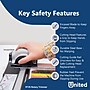 United Commercial 26" Rotary Paper Trimmer, Silver/Black (RT26)~#|#~E7477E7C-4A38-4C65-98941E6682A31B2A_sc7
