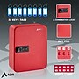 AdirOffice 30 Key Combination Lock Key Cabinet, Red (682-30-RED)~#|#~E74E70CE-6BB3-4848-B874E92CF86BF88B_sc7
