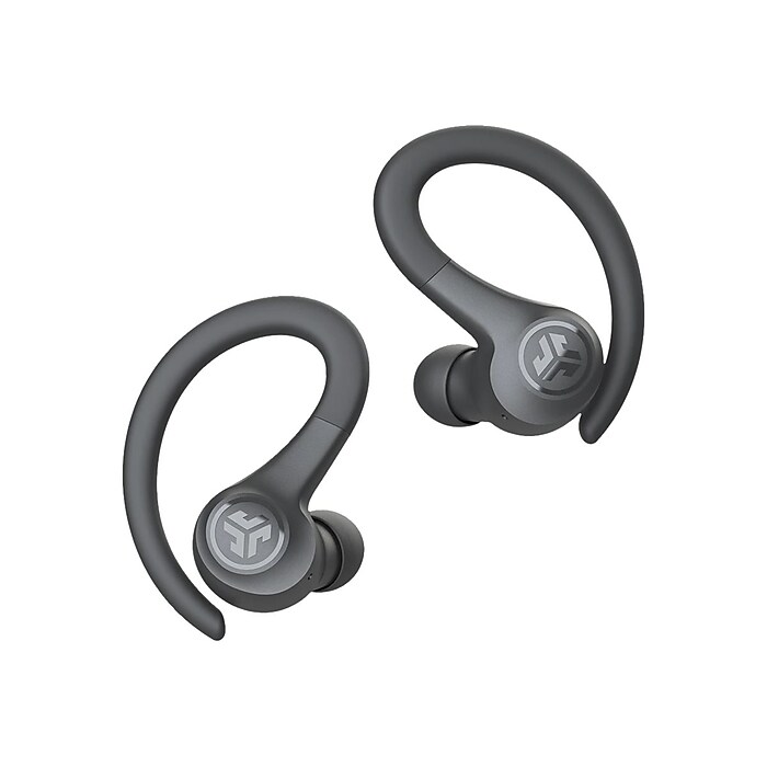 JLab GO Air Sport Wireless Earbuds, Bluetooth, Graphite