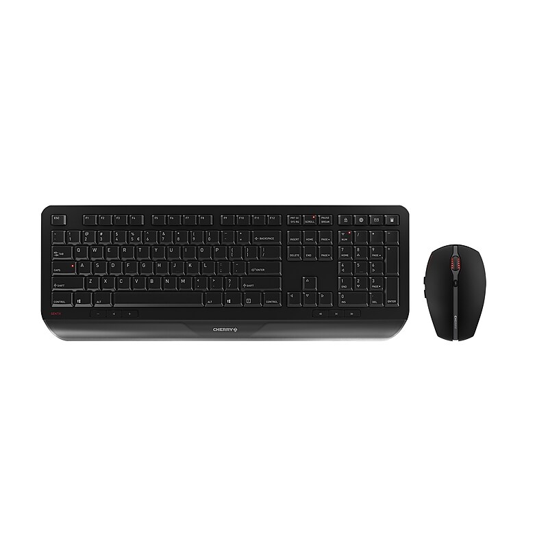 Cherry Gentix Desktop Set, Wireless Black Keyboard and Mouse, JD-7000EU-2 image 1