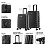 InUSA Trend 2-Piece Hardside Spinner Luggage Set, TSA Checkpoint Friendly, Black (IUTRE0SM-BLK)~#|#~E75C55B2-2ED3-4BBE-AA74B027500E887F_sc7