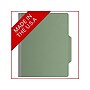 Medical Arts Press Pressboard Classification Folder, 2 Dividers, 2" Expansion, Letter Size, Green, 10/Box (DV-T42-26-3AGN)~#|#~E75F72D5-CACE-4A14-A4F08094EFDEBF0B_sc7