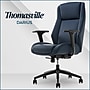 Thomasville Furniture Darius Ergonomic Bonded Leather Swivel Executive Chair, Navy (51490-NVY)~#|#~E7606D3C-B1A0-43E0-83F2F77082B3C737_sc7