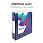 Samsill Durable 2" View Binders, D-Ring, Made in USA, Black, Blue, Red, Green, 4/Pack (MP46468)~#|#~E7608BB1-9F28-4F96-85632BC9BF62C29F_sc7