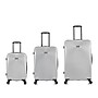 DUKAP INCEPTION 3-Piece Hardside Spinner Carry-On Luggage Set, TSA Checkpoint Friendly, Silver (DKINCSML-SIL)~#|#~E7673317-4132-41EC-99E81F1CF81FD60E_sc7